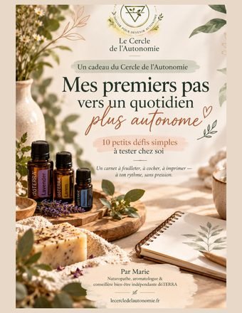 Couverture du carnet « Mes premiers pas vers un quotidien plus autonome »